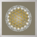 Zoek naar heilige geometrie posters Bloem van het leven