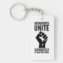 Zoek naar woning sleutelhangers Introverte mensen