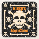 Zoek naar schedel onderzetters Voor iedereen