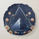 Zoek naar piramide kussens Blauw