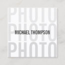 Zoek naar uniek visitekaartjes Fotograaf