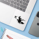 Zoek naar silhouet stickers Heks
