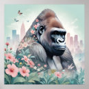 Zoek naar gorilla kunst Digitale