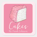 Zoek naar roze cake stickers Gebak