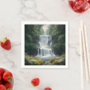 Zoek naar waterval servetten Groen