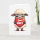 Zoek naar schapen liefde kaarten Hart