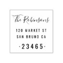 Zoek naar adres rubberstempels Modern