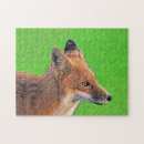 Zoek naar vos puzzels Schilderij