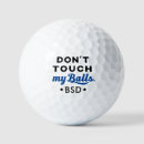 Zoek naar gekke golfballen Voor hem