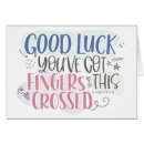 Zoek naar good luck kaarten Aanmoediging