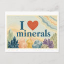 Zoek naar mineraal briefkaarten Illustratie