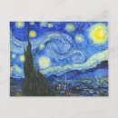 Zoek naar vincent van gogh schilderijen briefkaarten Starry night