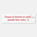 Zoek naar spaanse bumperstickers Taal