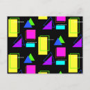 Zoek naar retro kleuren briefkaarten Geometrisch