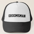 Zoek naar groomsmen petten Groomsman