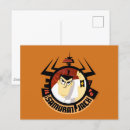 Zoek naar kids cartoon briefkaarten Samurai time travel