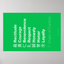 Zoek naar deugden posters Eerlijkheid