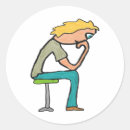 Zoek naar bedachtzaam stickers Denken