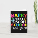 Zoek naar eerste dag school kaarten Grappig