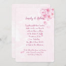 Zoek naar kersen huwelijk uitnodigingen Pastel