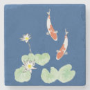 Zoek naar koi karper onderzetters Waterverf