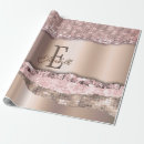 Zoek naar monogram cadeaupapier Glitter