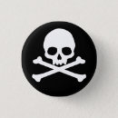 Zoek naar schedel buttons piraat