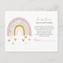 Zoek naar regenboog babyshower uitnodigingen Boho