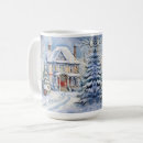 Zoek naar ouderwetse kerstmis mokken Voor haar