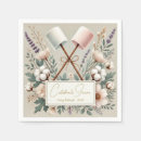 Zoek naar vieren servetten Elk persoon