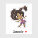 Zoek naar leuke tekeningen stickers Meisje
