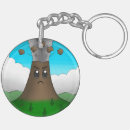 Zoek naar vulkanen sleutelhangers Berg