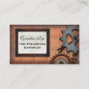 Zoek naar steampunk visitekaartjes Metaal