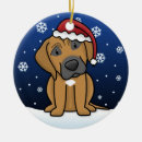 Zoek naar rhodesian ridgeback ornamenten Schattig