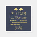 Zoek naar vissen servetten Waterverf