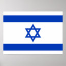 Zoek naar israël posters Vlag van israël
