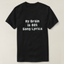 Zoek naar lyric tshirts Voor hem