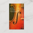 Zoek naar violin visitekaartjes Muzikant