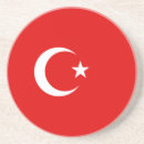 Zoek naar turks onderzetters Vlag