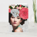Zoek naar vintage vrouwen kaarten Mooie vrouw