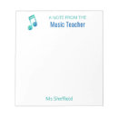 Zoek naar muziek notitieblokken Leraar