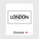 Zoek naar witte lijnen stickers Modern