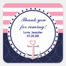 Zoek naar roze anker stickers Marineblauw