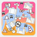 Zoek naar koffer stickers Blauw