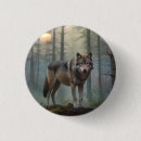 Zoek naar wolven buttons Natuur