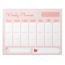 Zoek naar weekly planner notitieblokken Meisje