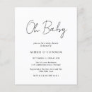 Zoek naar budget babyshower uitnodigingen Modern