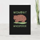 Zoek naar wombat kaarten Australië