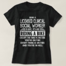 Zoek naar maatschappelijk werker tshirts Baan