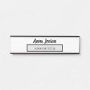 Zoek naar deurbordjes Zwart wit